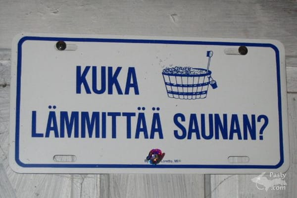 Kuka lämmittää sauna?